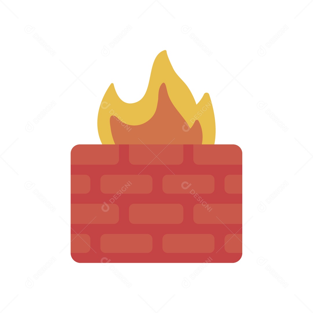 Firewall Ilustração Vetor EPS
