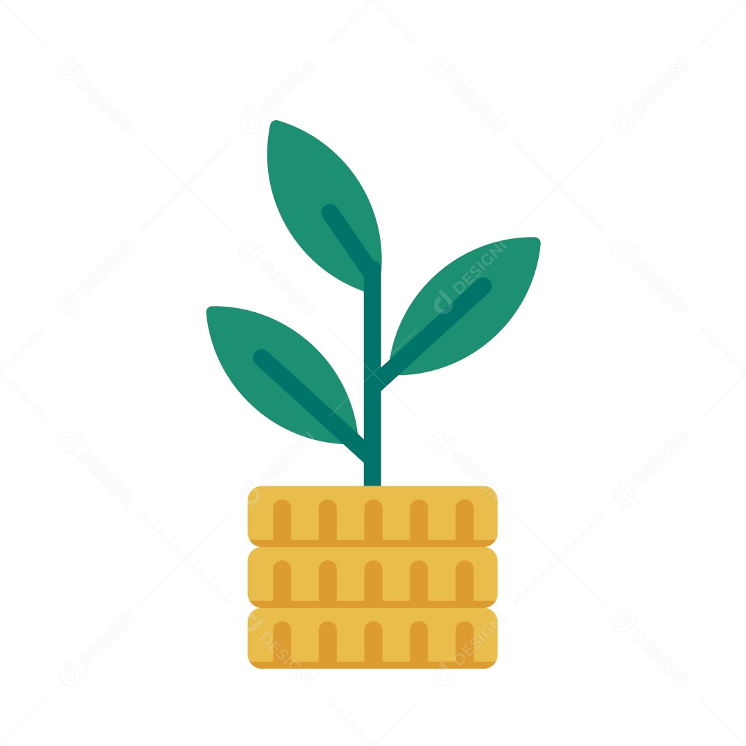 Investimento Ilustração Vetor EPS