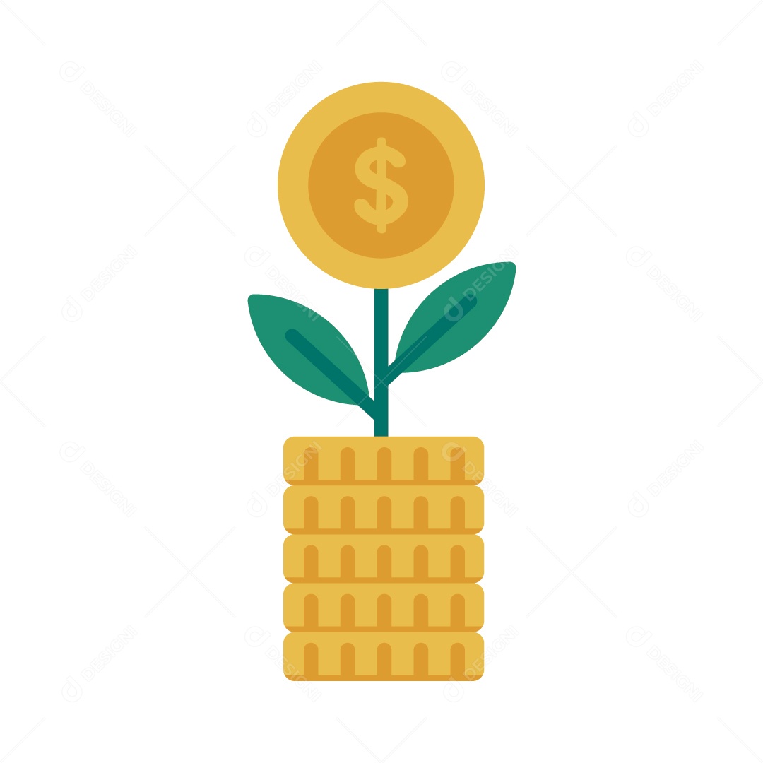 Investimento Ilustração Vetor EPS