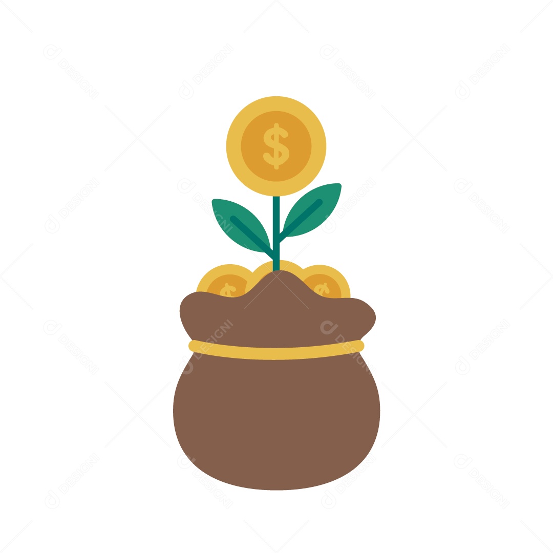 Investimento Ilustração Vetor EPS