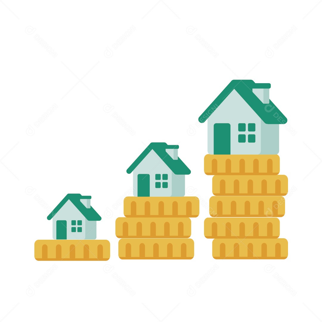 Gráfico Investimento Ilustração Vetor EPS