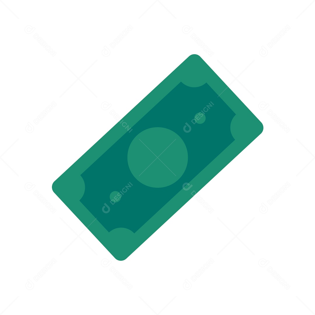 Nota de Dinheiro Ilustração Vetor EPS