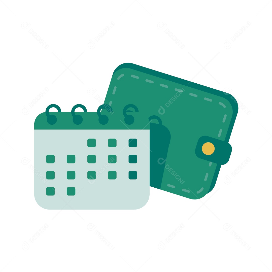 Calendário de Negócios Ilustração Vetor EPS