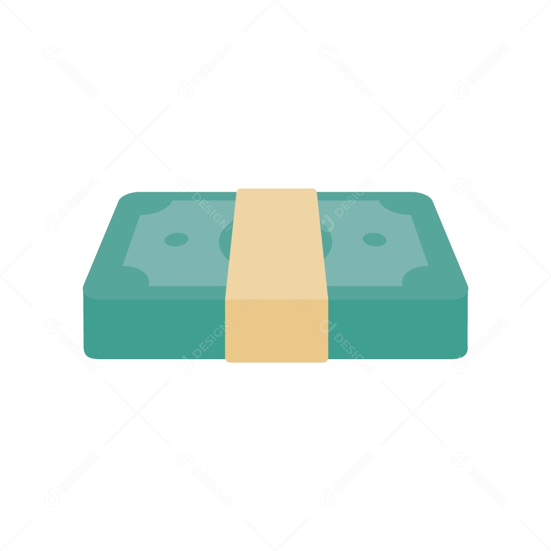 Notas de Dinheiro Ilustração Vetor EPS