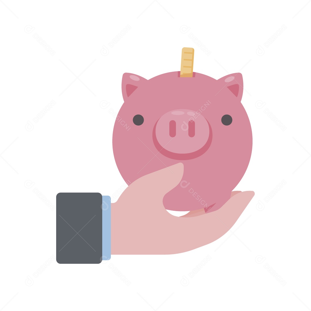 Símbolo de Economia Ilustração Vetor EPS