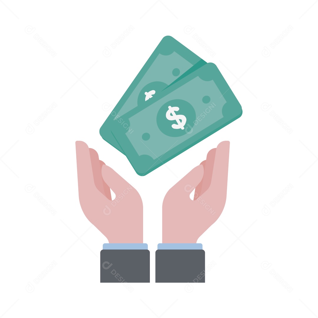 Ícone de Sinais de Mãos Ilustração Vetor EPS