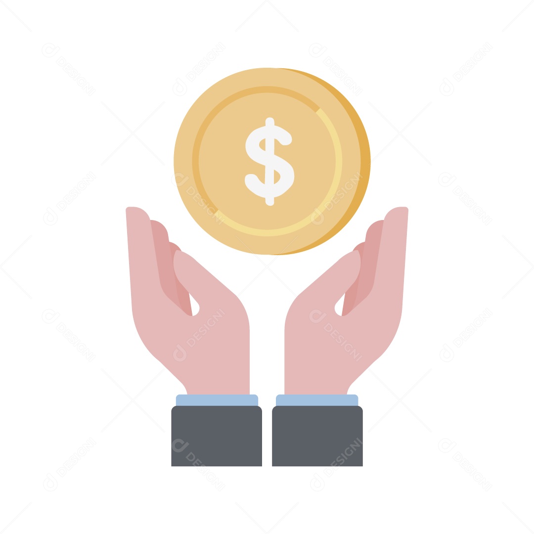 Ícone de Sinais de Dedos Ilustração Vetor EPS