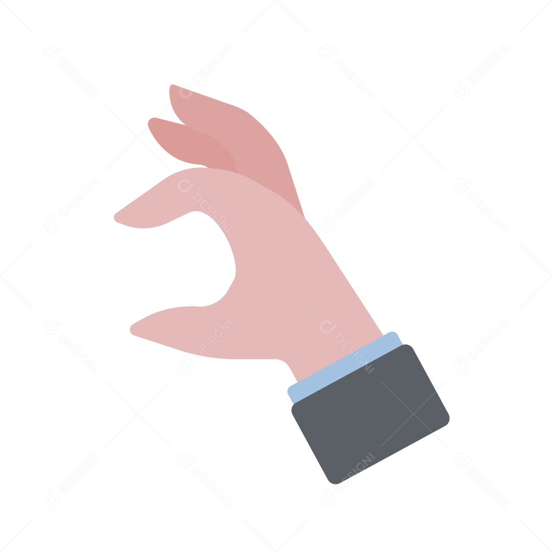 Ícone de Sinais de Dedos Ilustração Vetor EPS