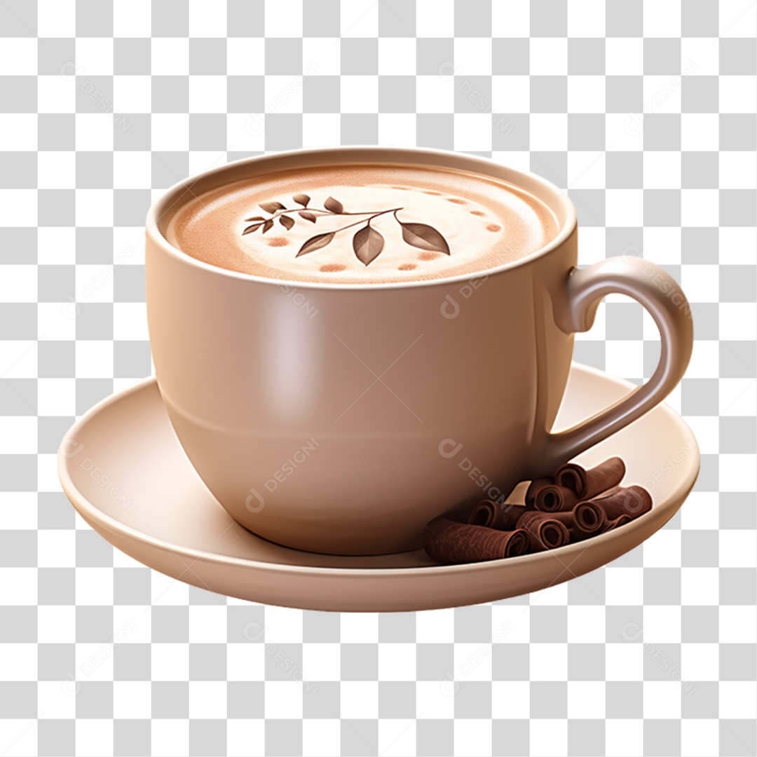 Xícara de Achocolatado PNG Transparente