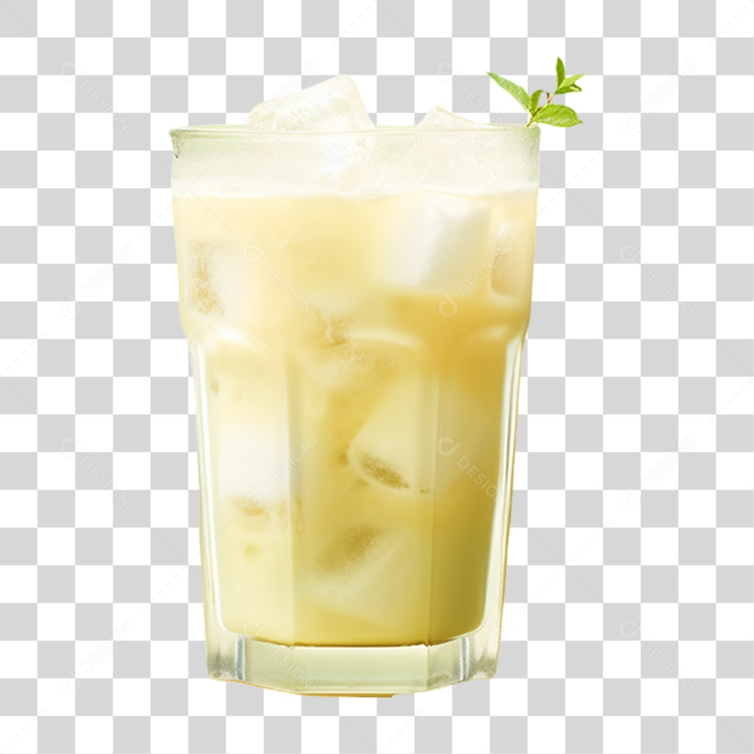 Copo de Suco e Vitaminas PNG Transparente