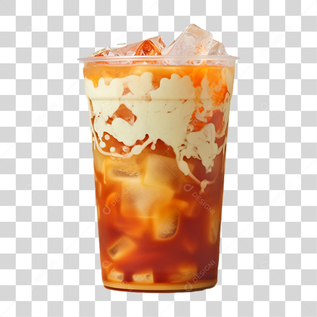 Copo de Suco e Vitaminas PNG Transparente