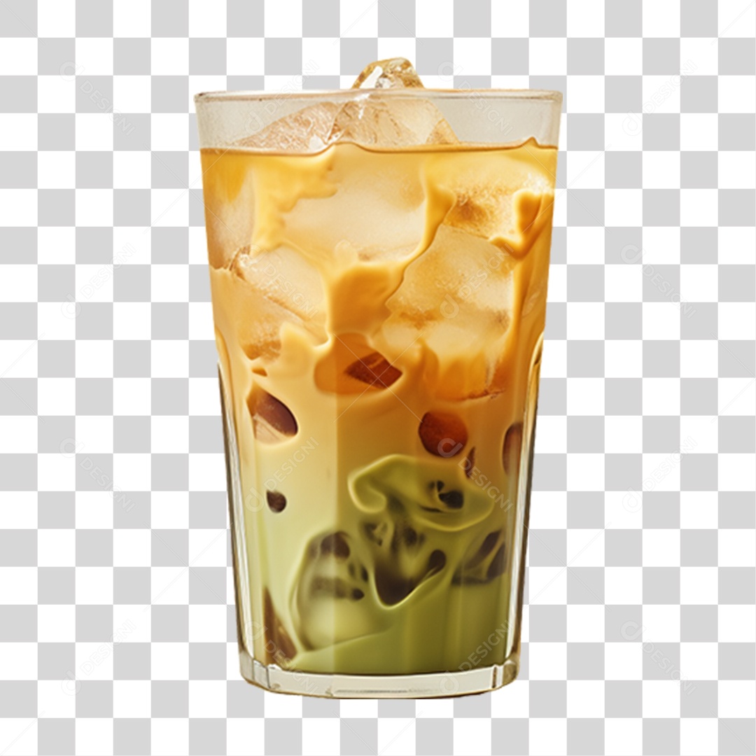 Copo de Suco e Vitaminas PNG Transparente