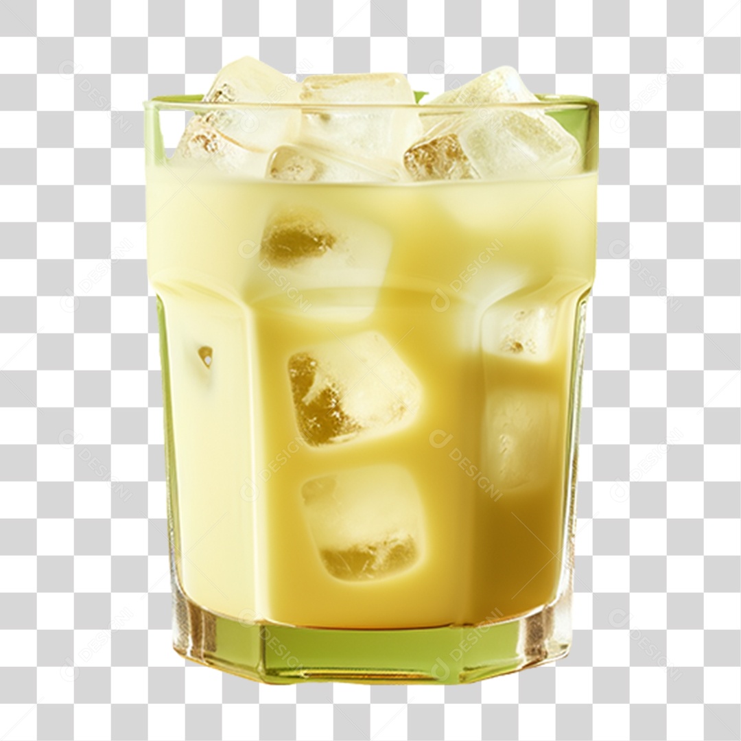 Copo de Suco e Vitaminas PNG Transparente