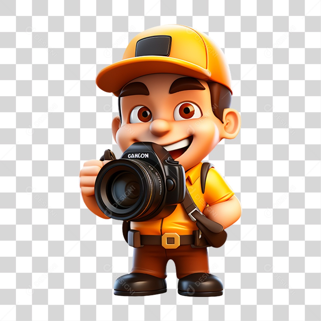 Homem Fotógrafo PNG Transparente