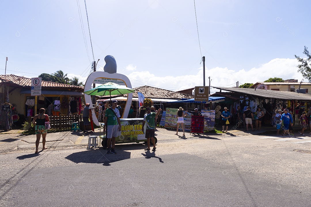 Centro turístico da cidade do Rio Grande do Norte