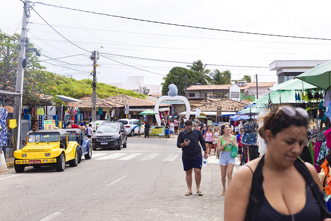 Centro turístico da cidade do Rio Grande do Norte