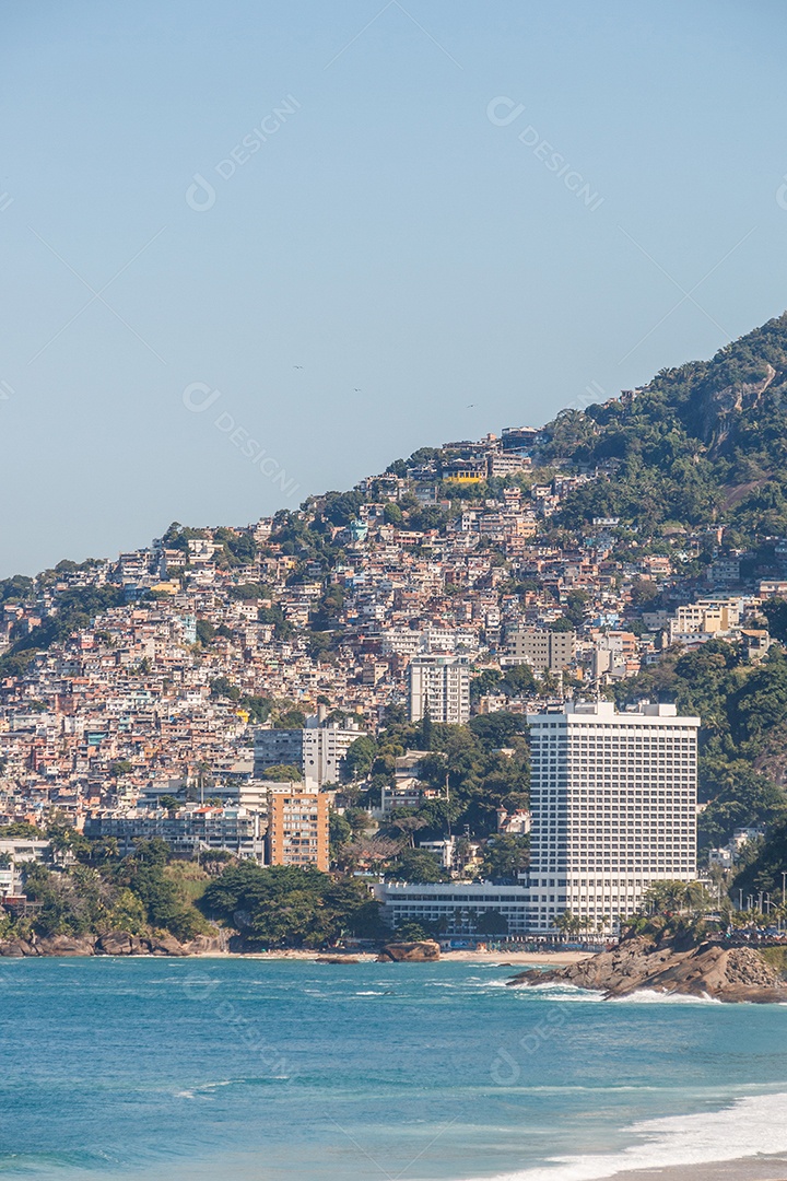 Favela do Vidigal no Rio de Janeiro
