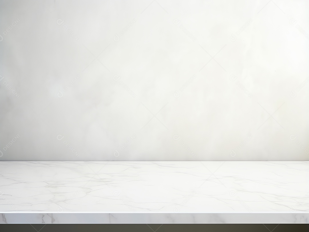 Fundo de mesa de mármore para fundo de exibição de produtos de cozinha, cenário de bancada de prateleira de mesa vazia