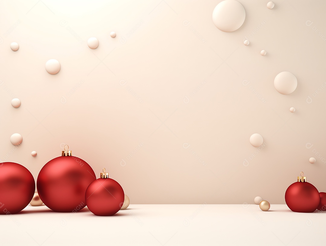 Enfeites de Natal e fundo estrela com férias de espaço de cópia e conceito de feliz ano novo