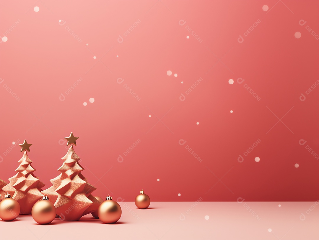 Enfeites de Natal e fundo estrela com férias de espaço de cópia e conceito de feliz ano novo