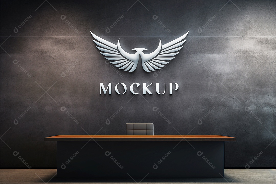 Modelo Mockup de Empresa PSD Editável