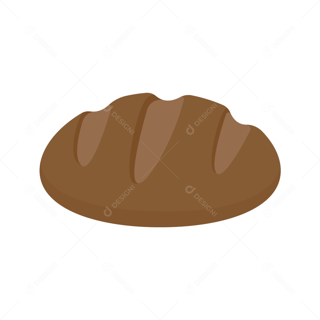 Alimento de Padaria Ilustração Vetor EPS