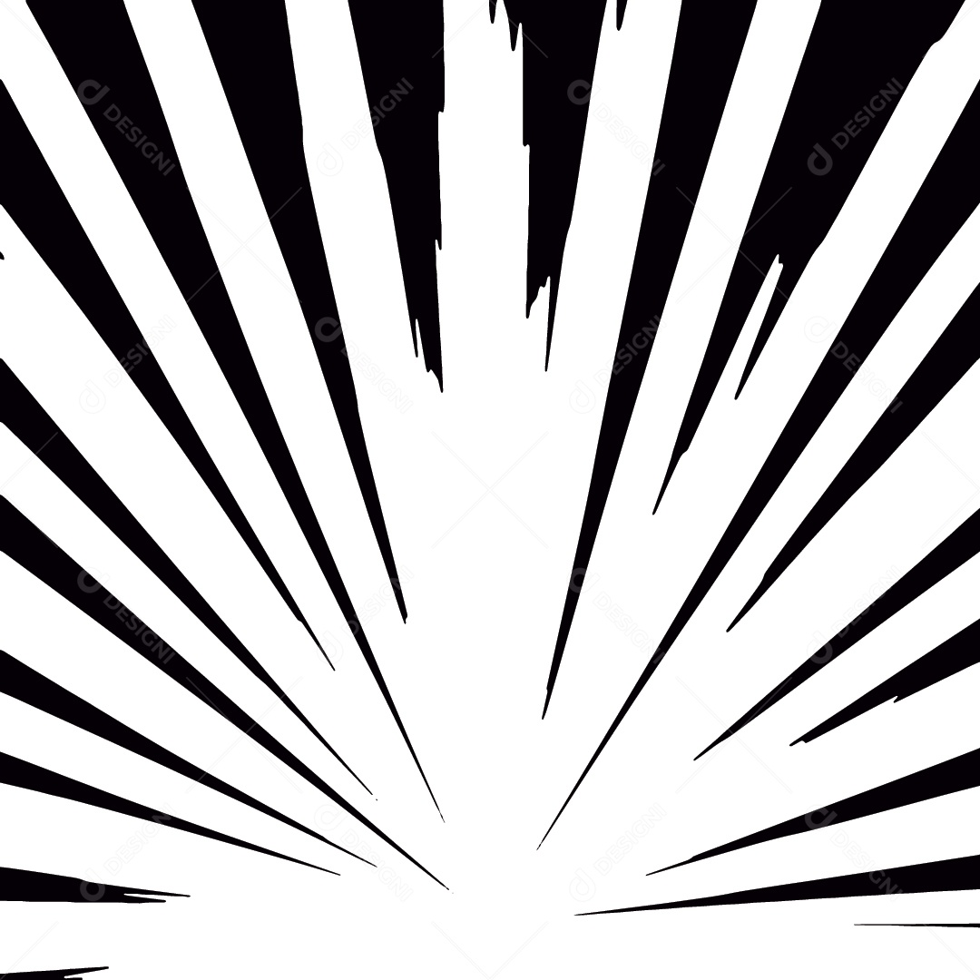 Background de Sunburst Preto e Branco Vetor EPS