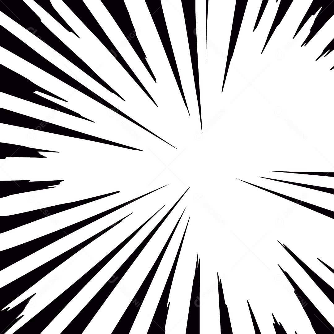 Background de Sunburst Preto e Branco Vetor EPS