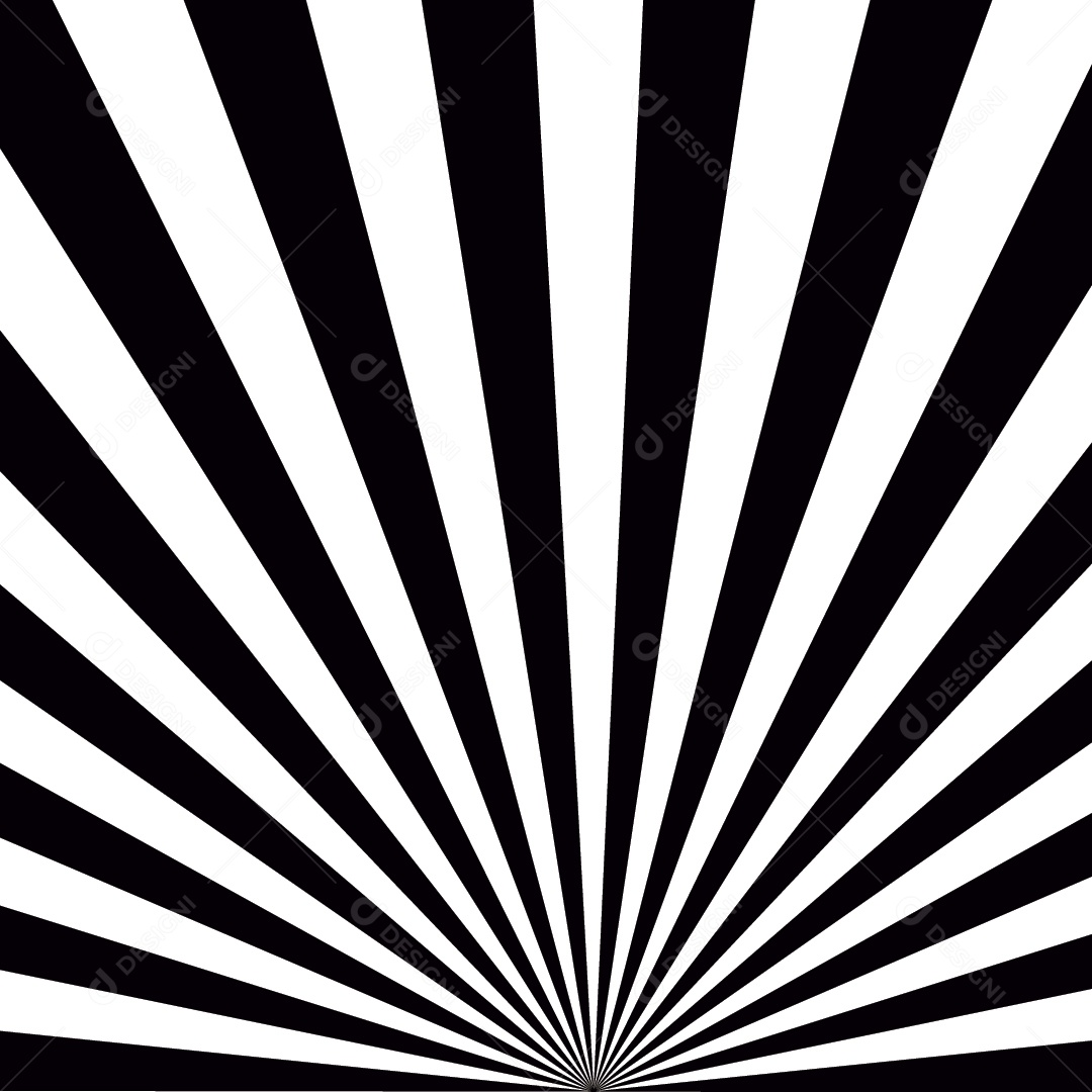 Background de Sunburst Preto e Branco Vetor EPS