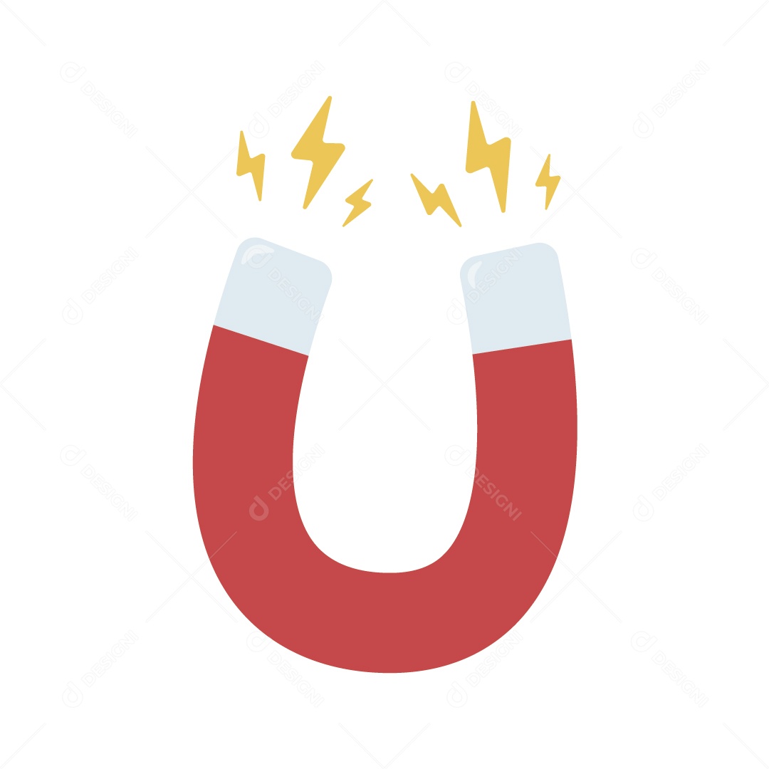 Ilustração de Imã Vetor EPS