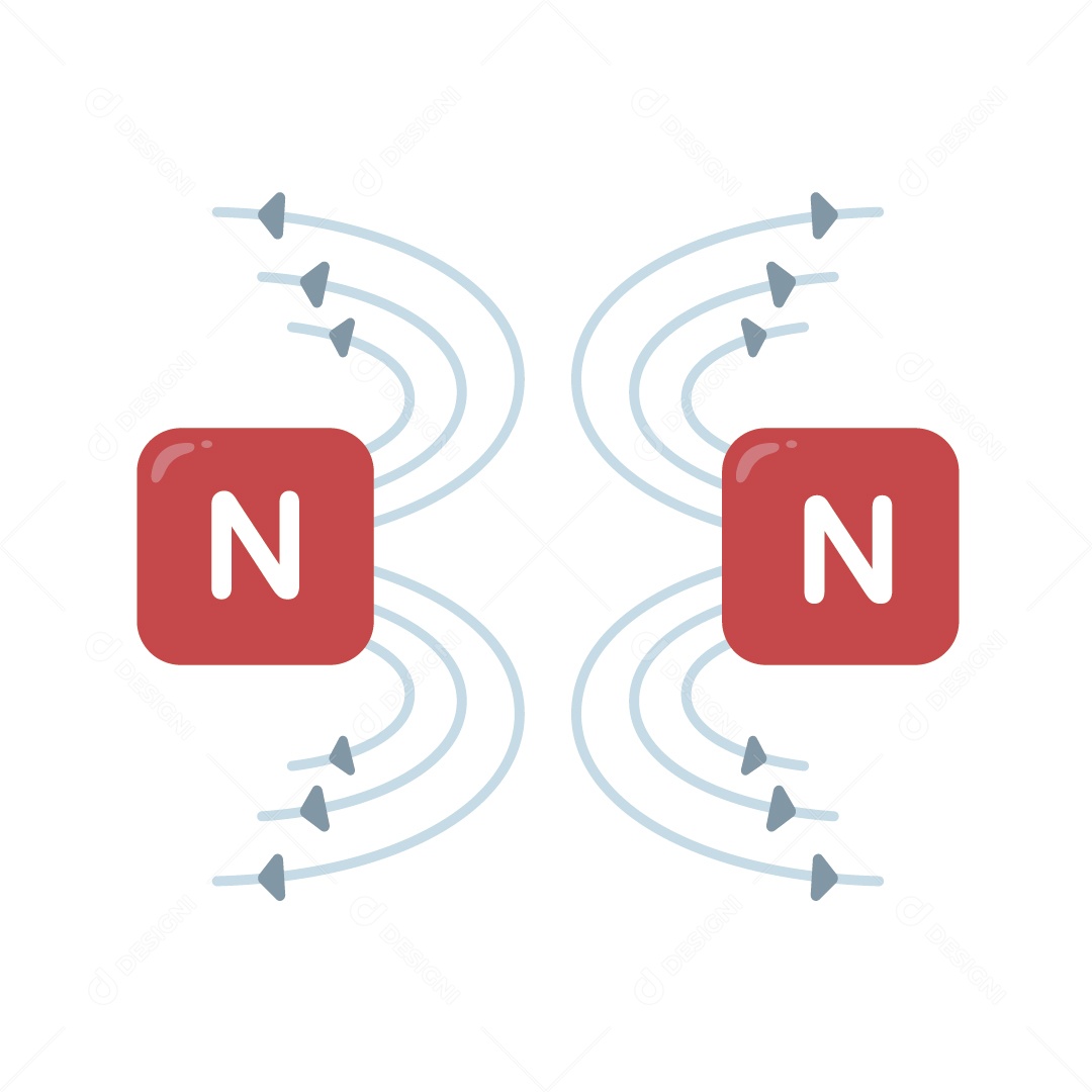 Ilustração de Imã Vetor EPS