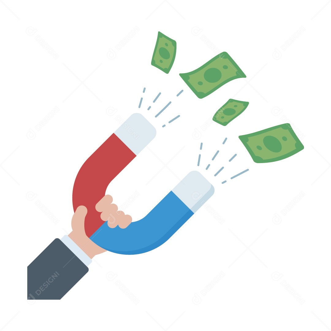 Ilustração de Imã Vetor EPS