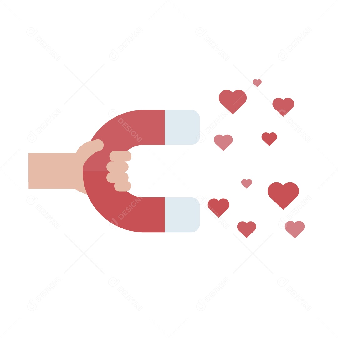 Ilustração de Imã Vetor EPS