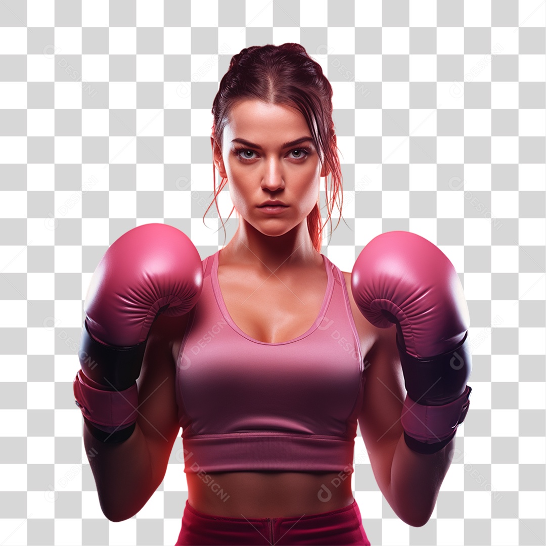 Conscientização do Outubro Rosa Mulher de Jaleco Doutora PNG Transparente