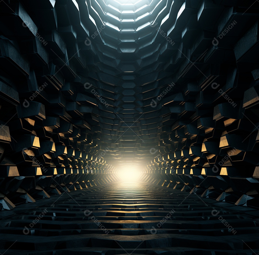 Fundo Preto Futurista para composição