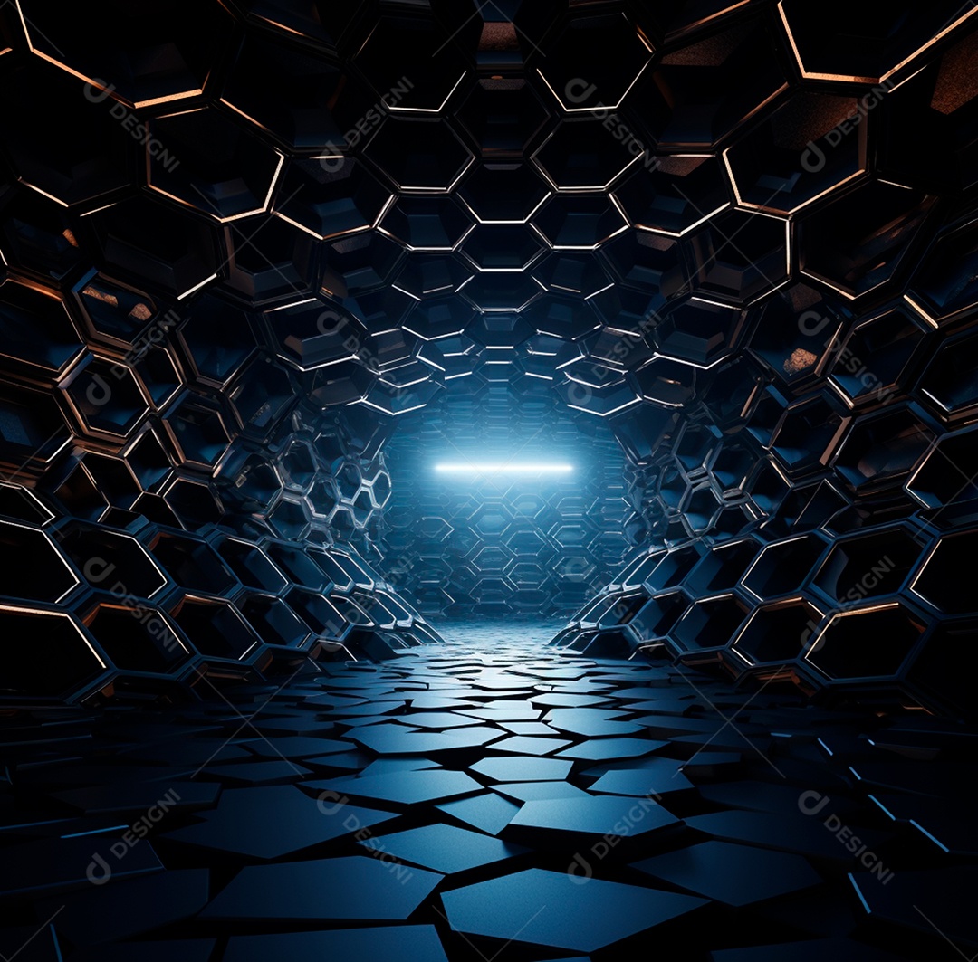 Fundo Preto Futurista para composição