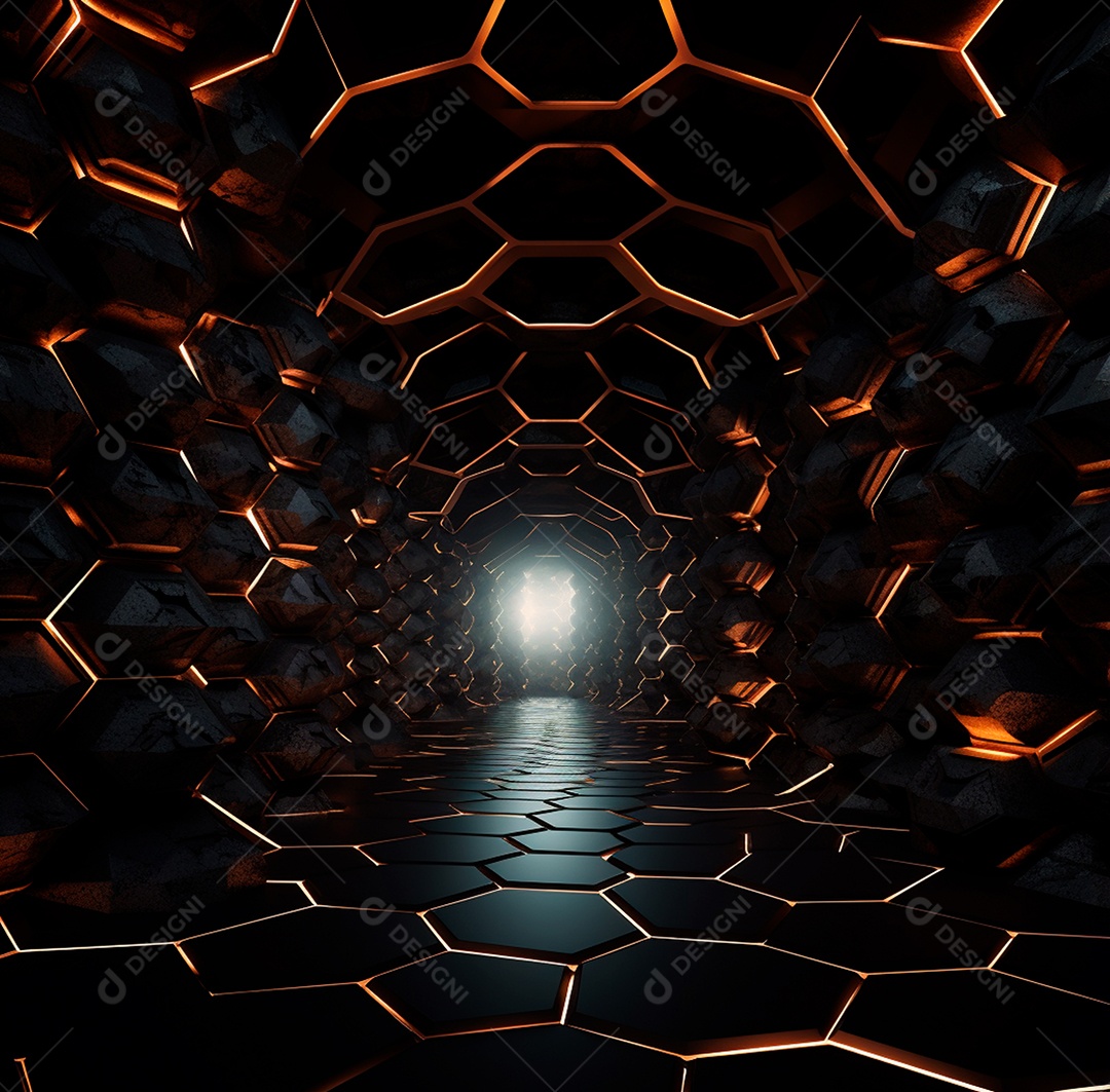 Fundo Preto Futurista para composição
