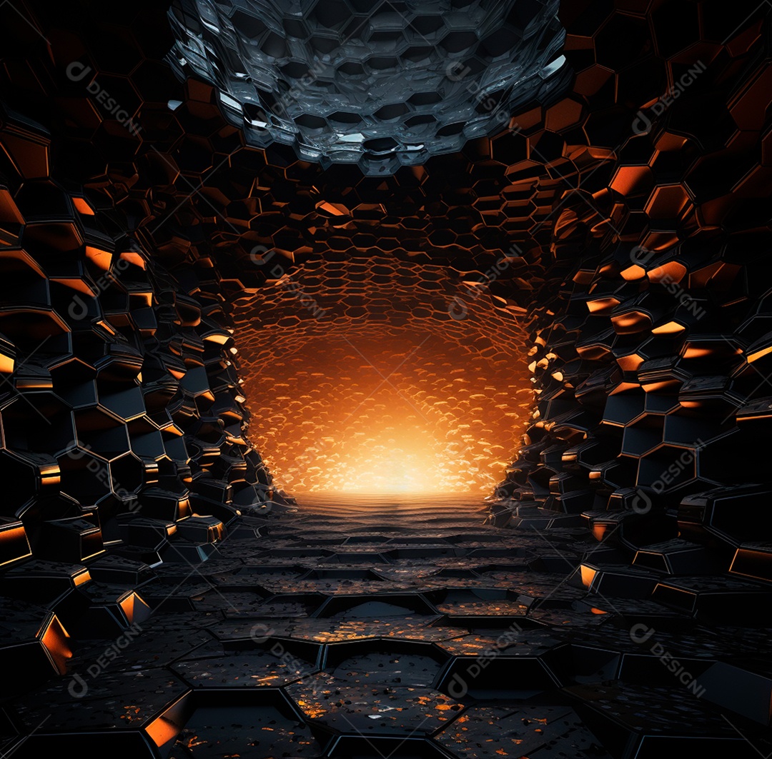 Fundo Preto Futurista para composição