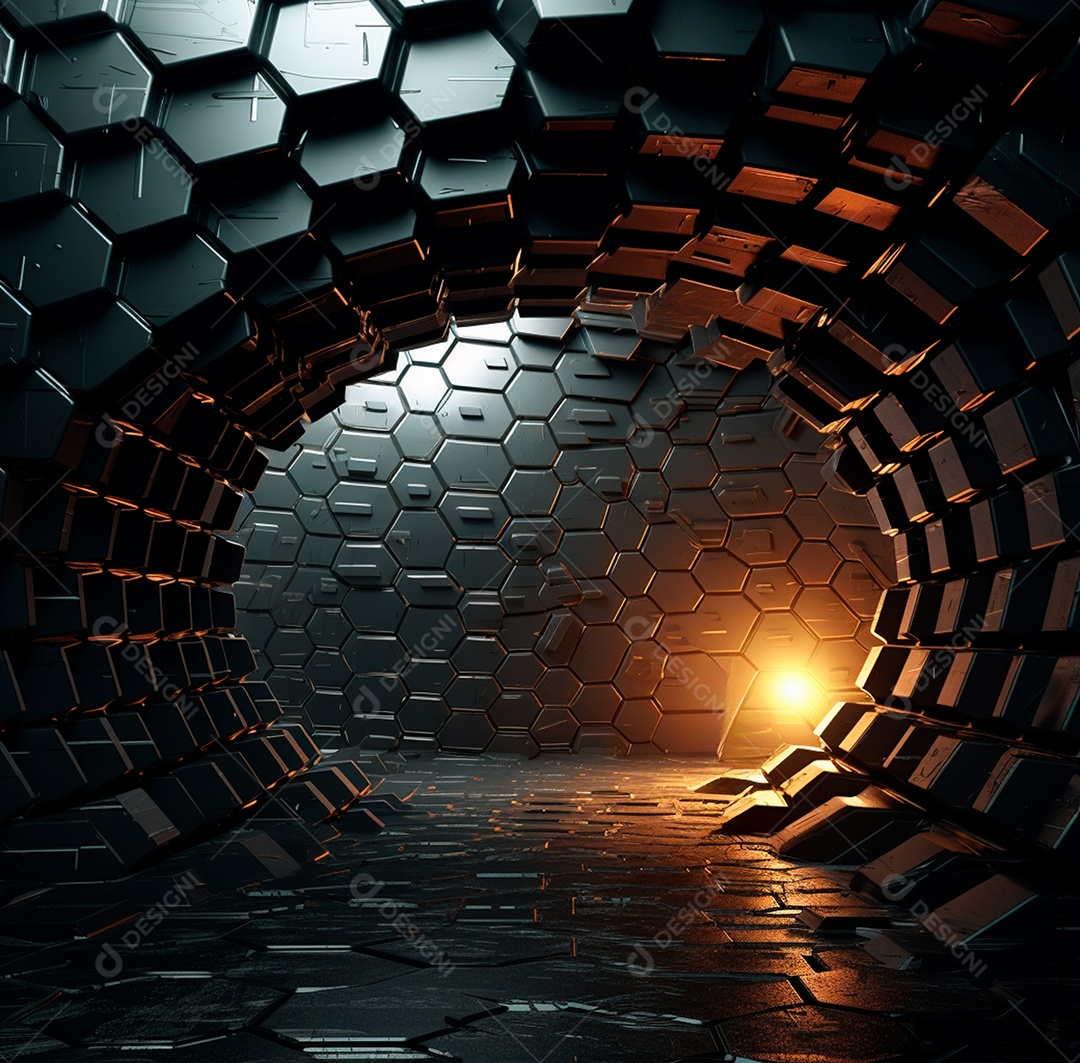 Fundo Preto Futurista para composição
