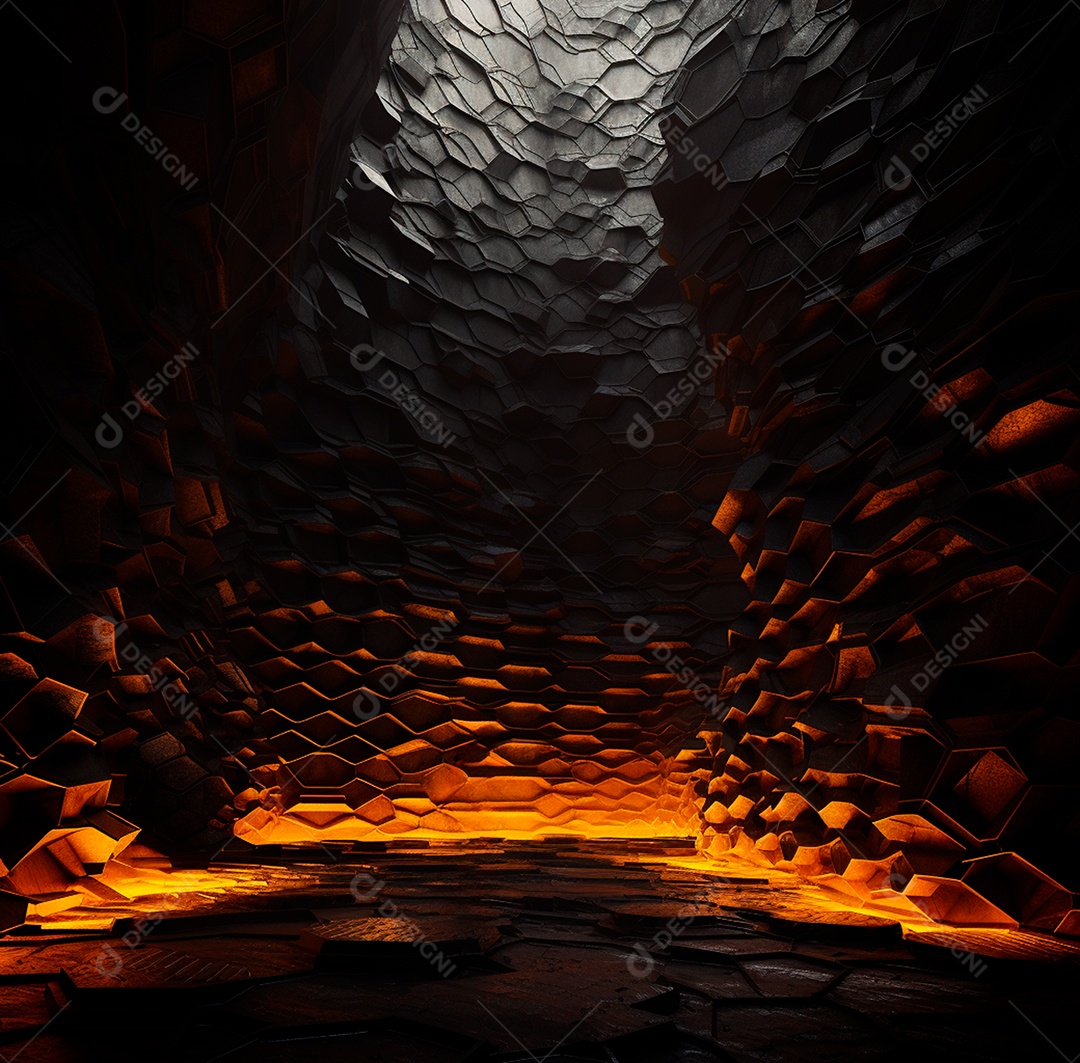 Fundo Preto Futurista para composição