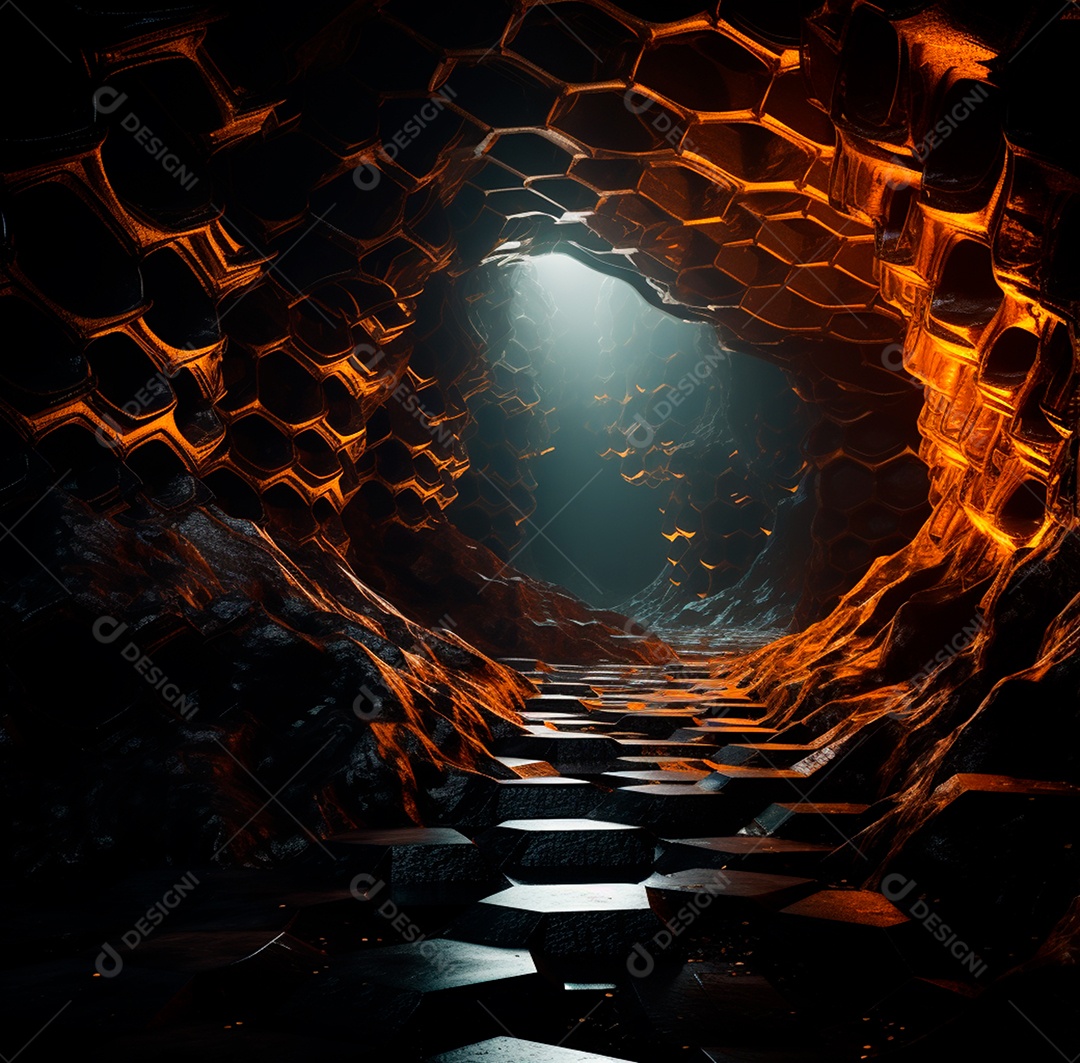 Fundo Preto Futurista para composição