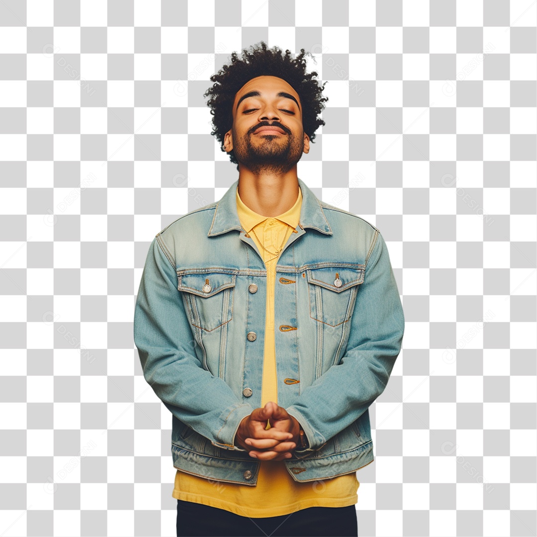 Sete de Setembro Homem de Amarelo PNG Transparente