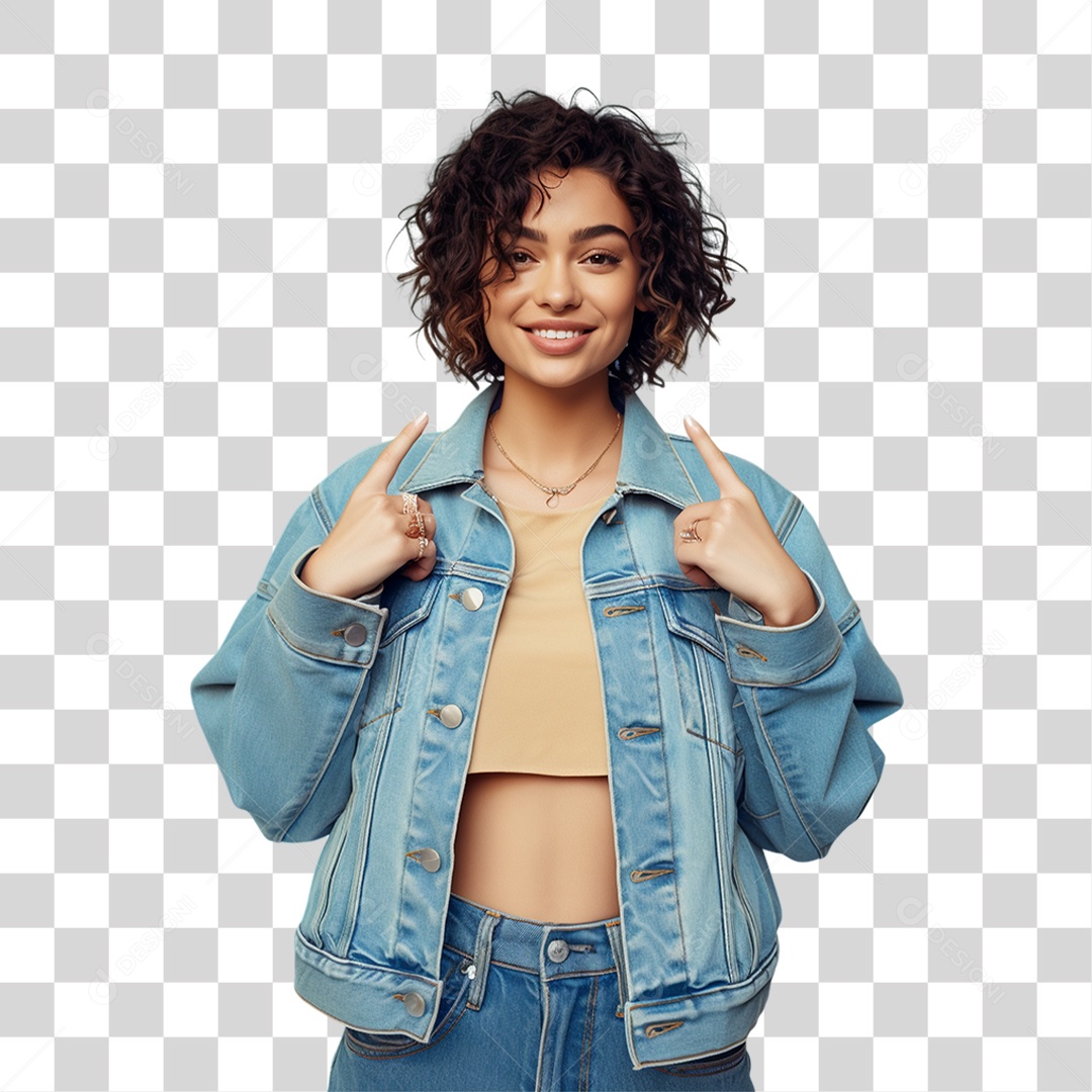 Sete de Setembro Mulher Sorrindo PNG Transparente