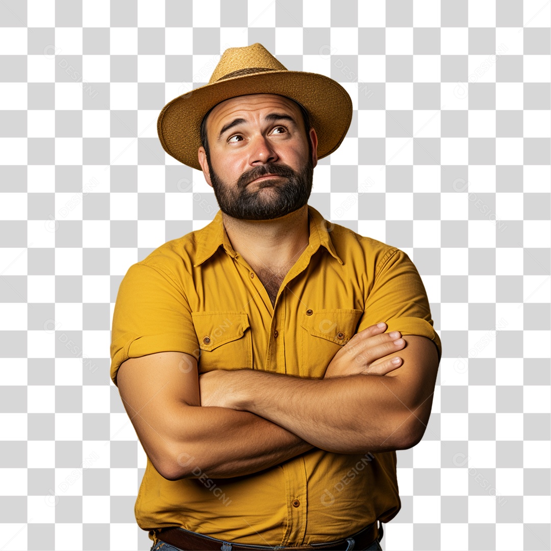 Fazendeiro PNG Transparente