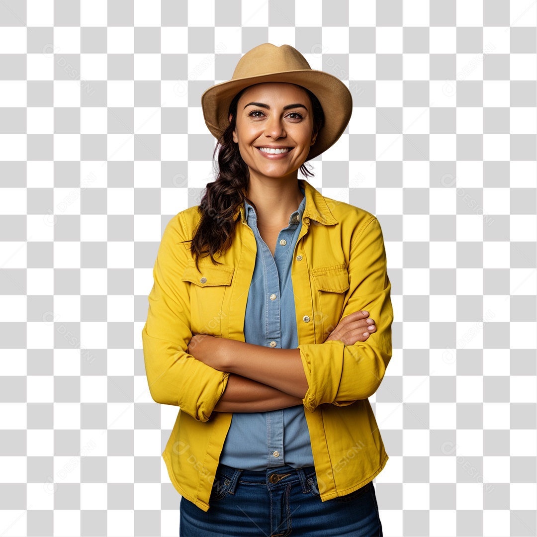 Fazendeira PNG Transparente