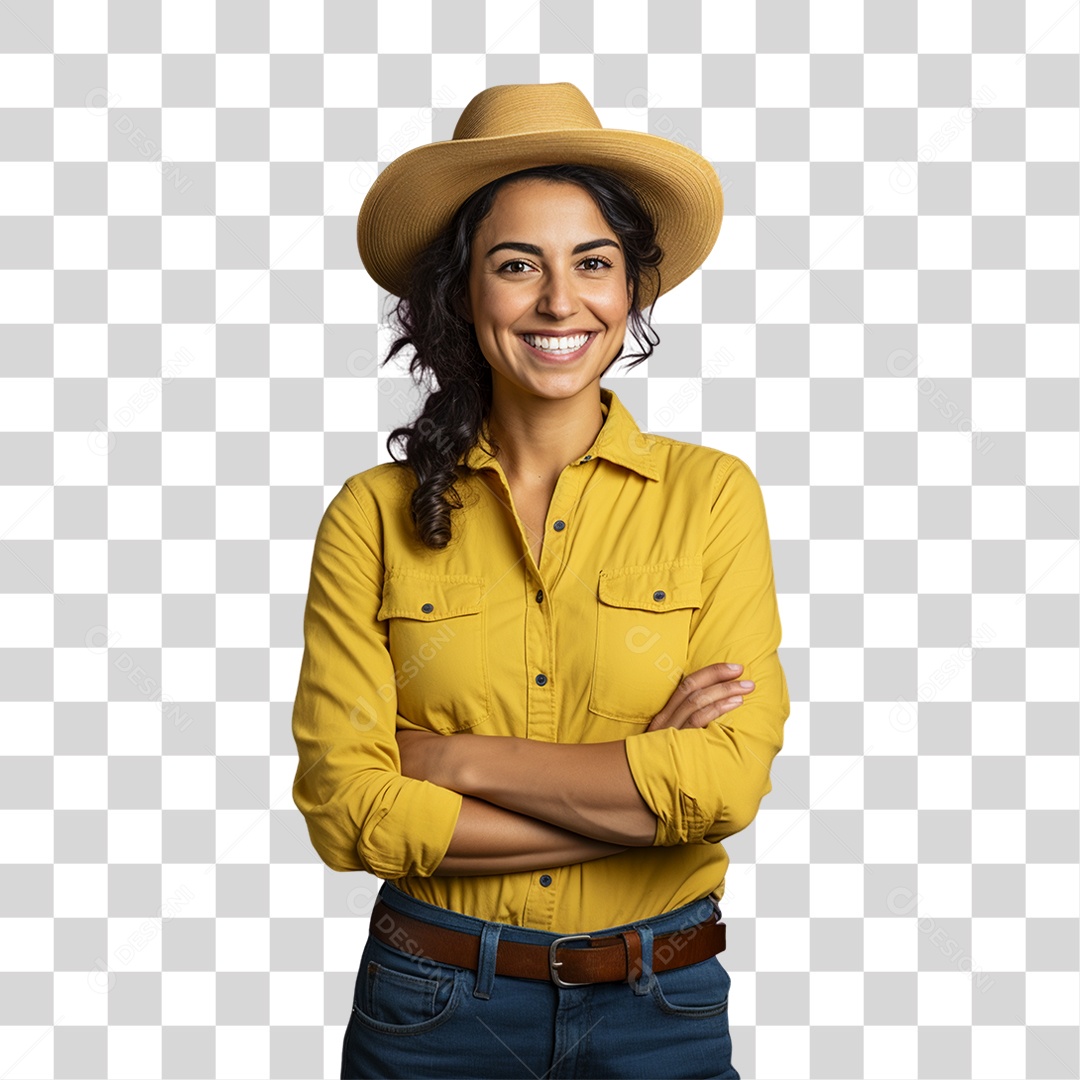 Fazendeira PNG Transparente