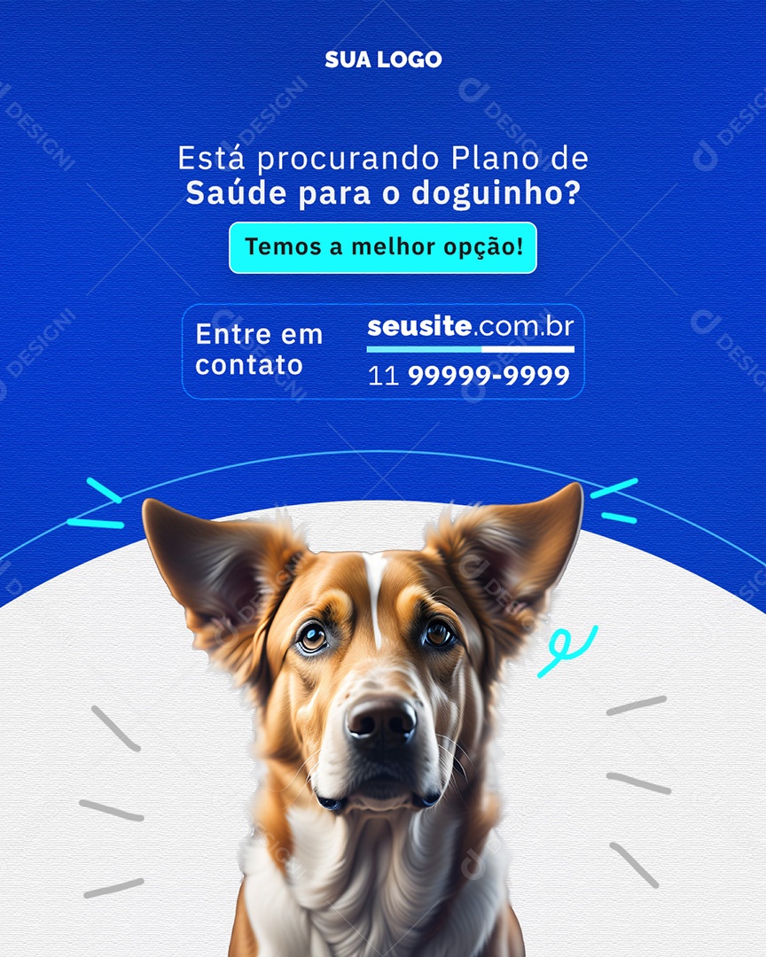 Clínica Veterinária e Pet Shop Está Procurando Social Media PSD Editável