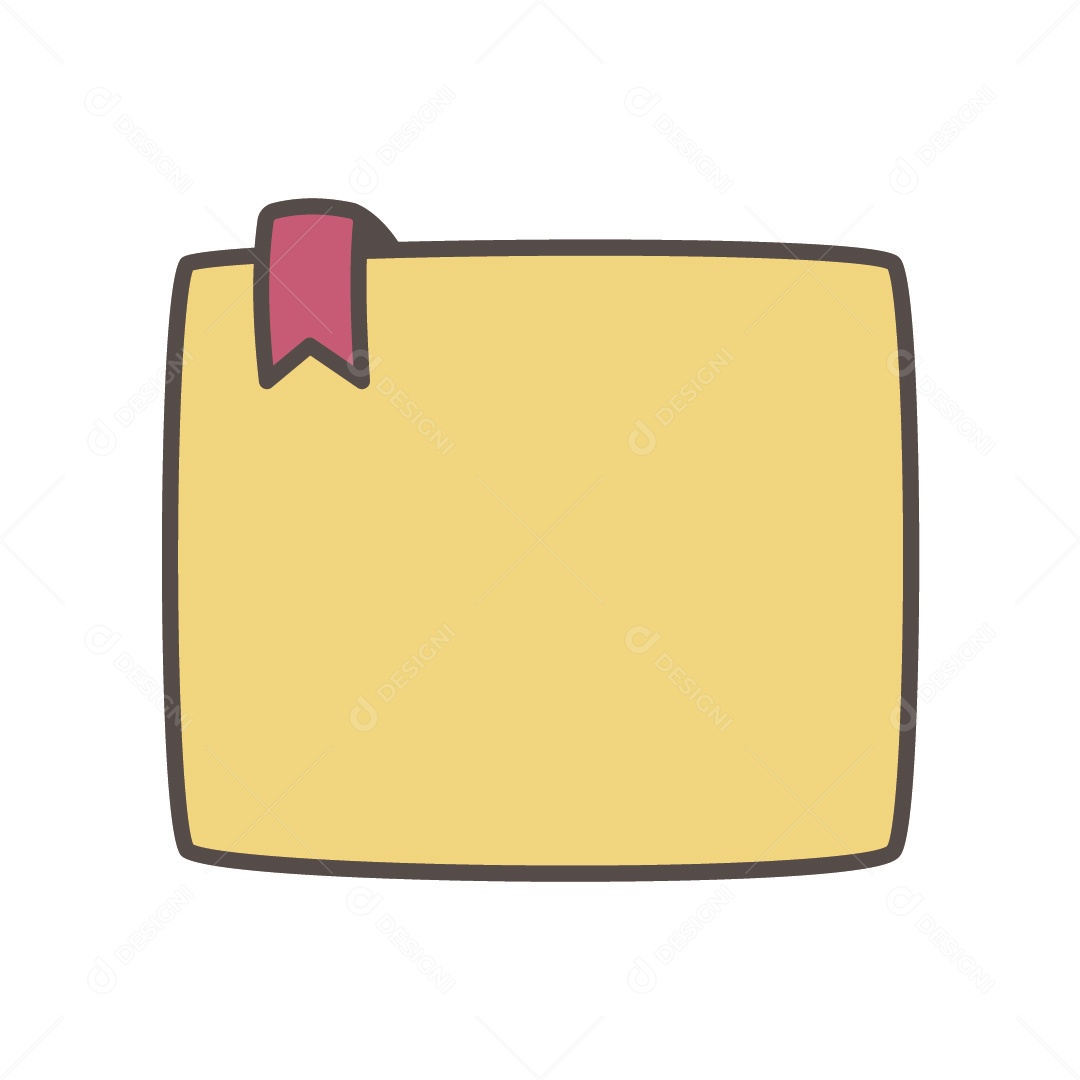 Lembrete Ilustração Vetor EPS