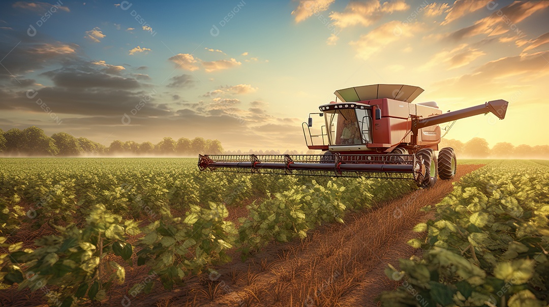 Ilustração sobre agricultura.