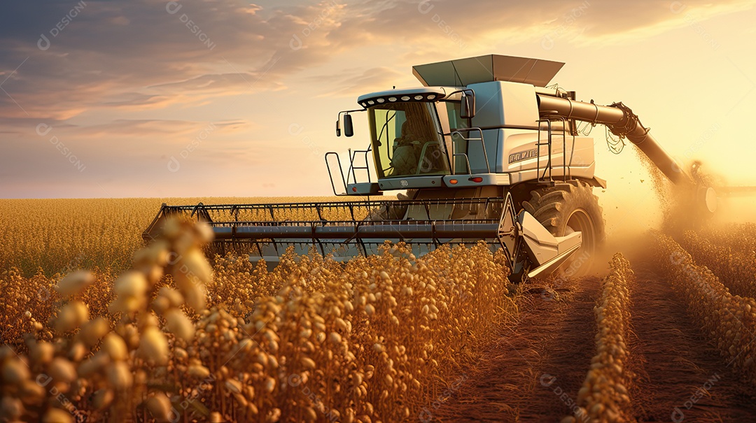 Ilustração sobre agricultura.